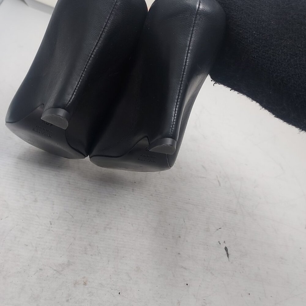 Khaite WOMENS Black Cloak Peep Toe Mule Sandal - Picture 6 of 10